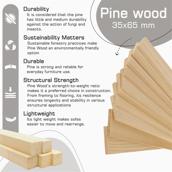 დივანი HOBEL BELONA LUXE 1 CREAM BONCUK 4/ BROWN SHO 599-2 (3)