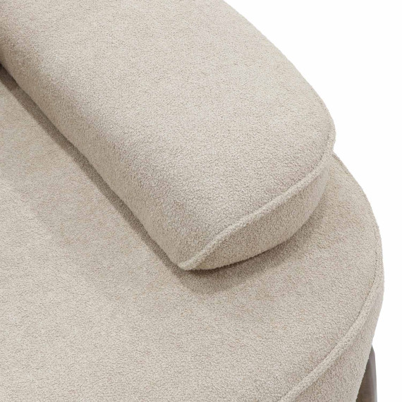 სავარძელი HOBEL DANIA 1 STR/ 14sm CREAM BONCUK 4/ BROWN BEATTO 1012 (2)