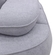 кресло HOBEL DANIA 1 STR OAK LIGHT GREY BONCUK 18/ DARK GREY BELLA 14 (2)