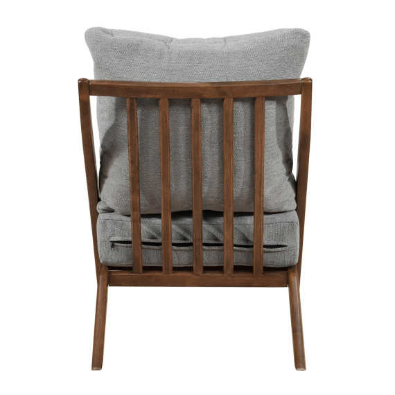 სავარძელი HOMELEGANCE ELORA 1057GY-1 GREY (1)
