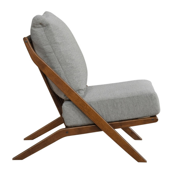 სავარძელი HOMELEGANCE ELORA 1057GY-1 GREY (1)