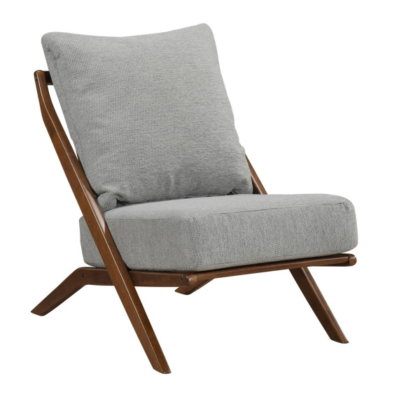სავარძელი HOMELEGANCE ELORA 1057GY-1 GREY (1)