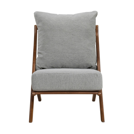 სავარძელი HOMELEGANCE ELORA 1057GY-1 GREY (1)