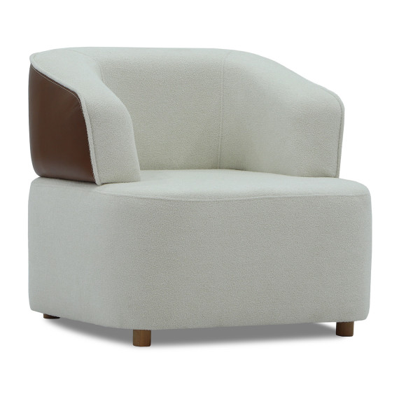 სავარძელი HOBEL MANHATTAN HONEY PHANTOM 6 /WHITE BONCUK 2 (1)