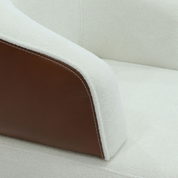 სავარძელი HOBEL MANHATTAN HONEY PHANTOM 6 /WHITE BONCUK 2 (1)