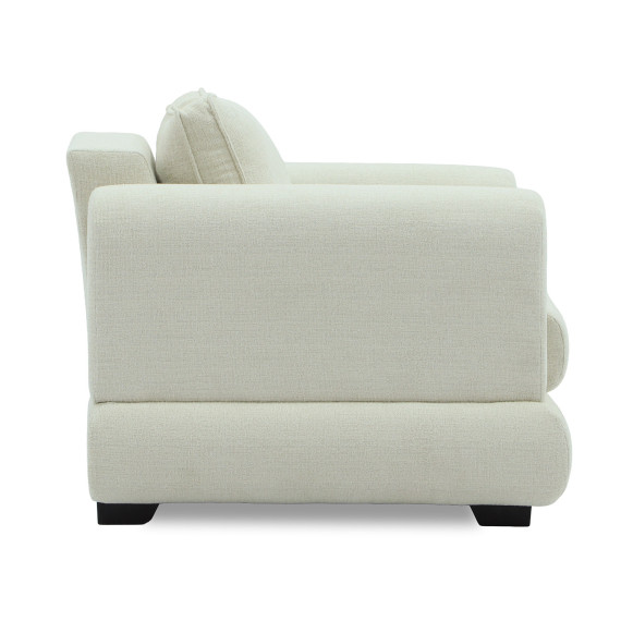 სავარძელი HOBEL SIDNEY PLUS 1 F/R CREAM BEATTO 1065 (1)