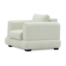 кресло HOBEL SIDNEY PLUS 1 F/R CREAM BEATTO 1065 (1)