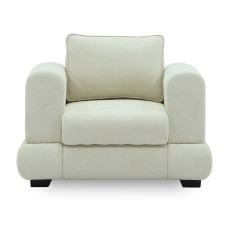 кресло HOBEL SIDNEY PLUS 1 F/R CREAM BEATTO 1065 (1)