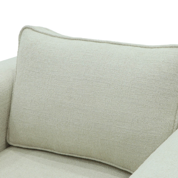 სავარძელი HOBEL SIDNEY PLUS 1 F/R CREAM BEATTO 1065 (1)