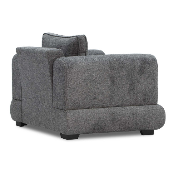 სავარძელი HOBEL SIDNEY PLUS 1 F/R DARK GREY BEATTO 1079 (1)