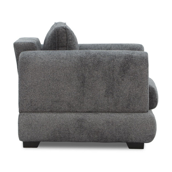 სავარძელი HOBEL SIDNEY PLUS 1 F/R DARK GREY BEATTO 1079 (1)