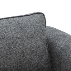 кресло HOBEL SIDNEY PLUS 1 F/R DARK GREY BEATTO 1079 (1)