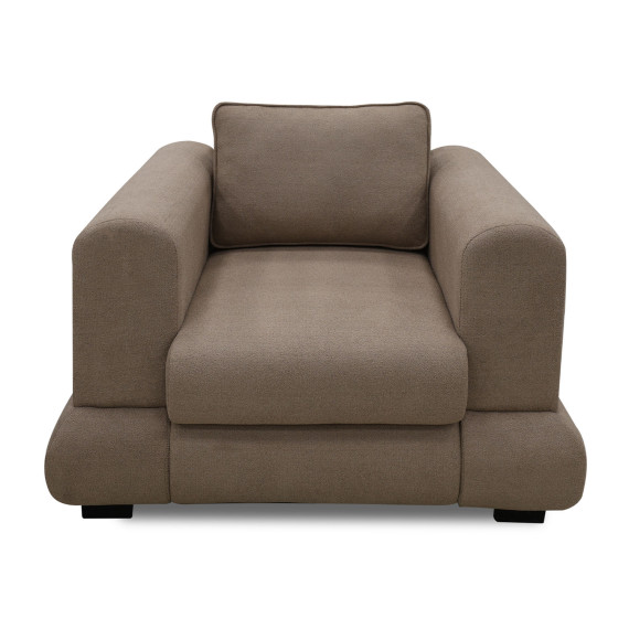 სავარძელი HOBEL SIDNEY PLUS 1 STR F/Z LIGHT BROWN BUKLE 5 (1)