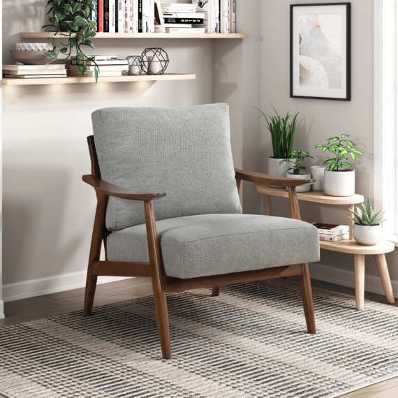 სავარძელი HOMELEGANCE TORIN 1056GY-1 GREY (1)