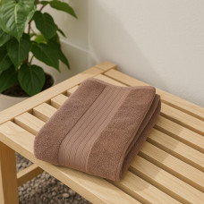 bathroom towel RESTFUL TRUFFLE 450GSM 100X150 GLENVER