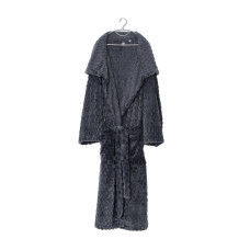 bathrobe RESTFUL WSBR CUBE DARK GREY M
