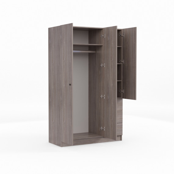 საძინებლის გარნიტური HOBEL ELIS UZ-40-032 BLACK K079 (14)