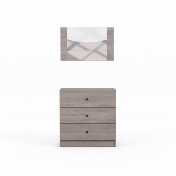 საძინებლის გარნიტური HOBEL ELIS UZ-40-032 BLACK K079 (14)