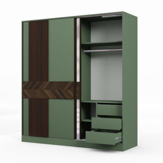 bedroom set HOBEL EX-D97 K521/WOOD BROWN (23)