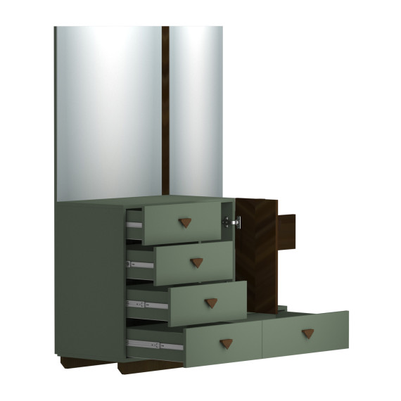 bedroom set HOBEL EX-D97 K521/WOOD BROWN (16)