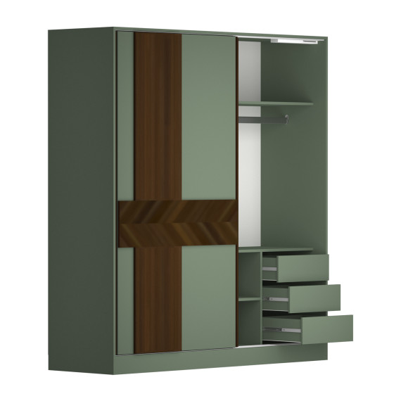 bedroom set HOBEL EX-D97 K521/WOOD BROWN (16)