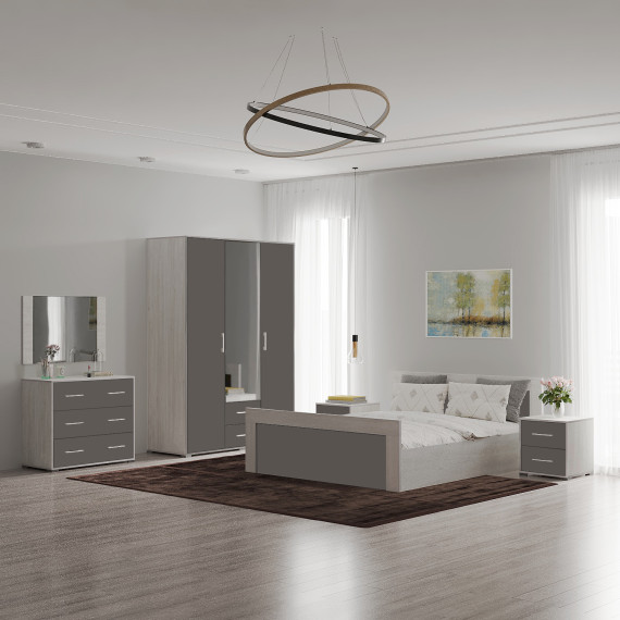 საძინებლის გარნიტური HOBEL X16 CL/01(WH) ORMA 144/6299 (13)