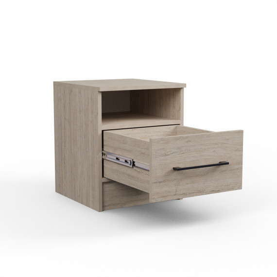 საძინებლის გარნიტური HOBEL SILVI UZ-819 BLACK 5529 (14)