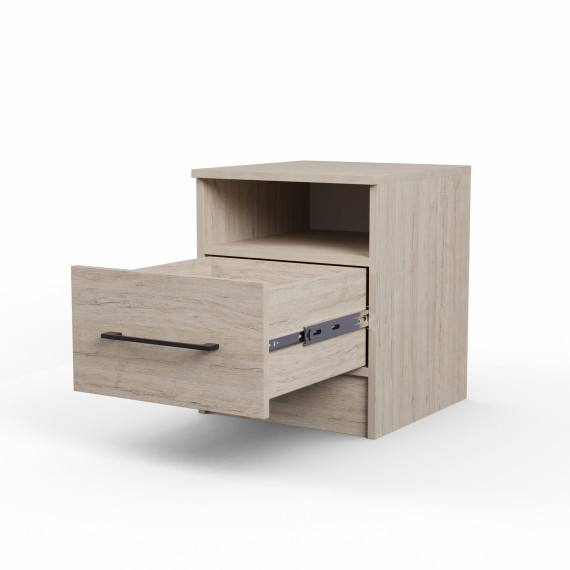 საძინებლის გარნიტური HOBEL SILVI UZ-819 BLACK 5529 (14)