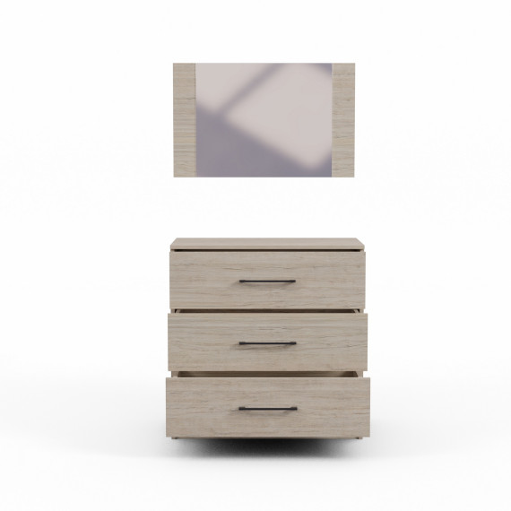 საძინებლის გარნიტური HOBEL SILVI UZ-819 BLACK 5529 (14)