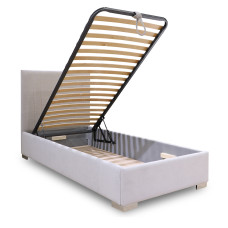 кровать HOBEL A2/1 90X200 F LIGHT GREY LEONARDO 13 (5)