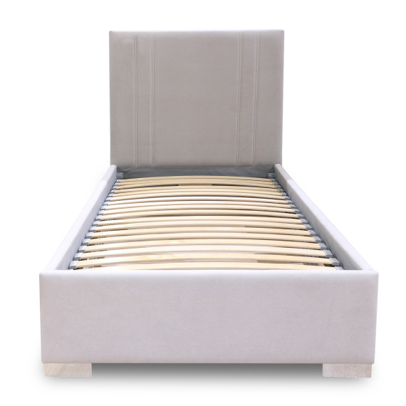 кровать HOBEL A2/1 90X200 F LIGHT GREY LEONARDO 13 (5)