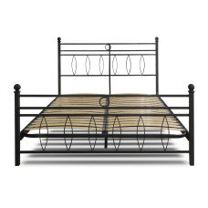 საწოლი HOBEL AYLA 160x200 METAL BLACK/LM (3)