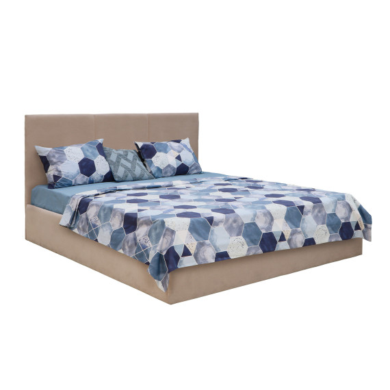 საწოლი HOBEL B1 180X200 LIGHT CAPPUCCINO VIVALDI 4 (5)