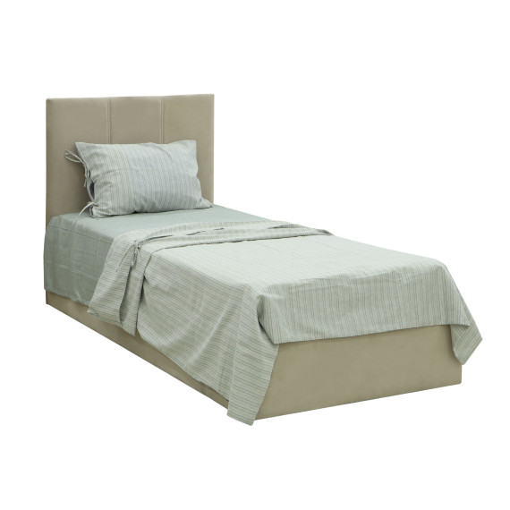 кровать HOBEL B1 90X200 LIGHT CAPPUCCINO VIVALDI 4 (4)