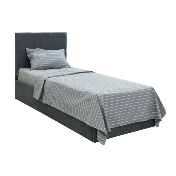 საწოლი HOBEL B2 90X200 DARK GREY VIVALDI 8 (4)