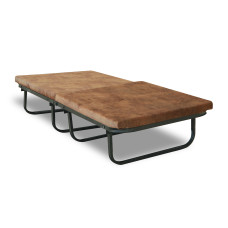 кровать HOBEL FOLDING BED 90X190 BLACK METAL/CREAM SPRINKLE 4 (1)