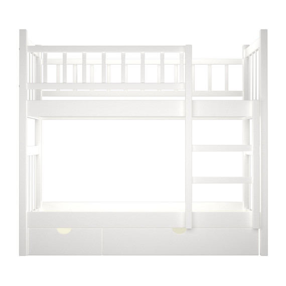 საბავშვთა საწოლი HOBEL TWO STOREY EX-B53 SHELF 90X190 WHITE (8)