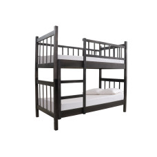 bed for children HOBEL TWO-STOREY EX-B53 90X190 CHOCOLATE PIGMENT (7)