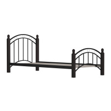 bed HOBEL V-LANA-01 90X200 METAL BROWN PIGMENT (3)