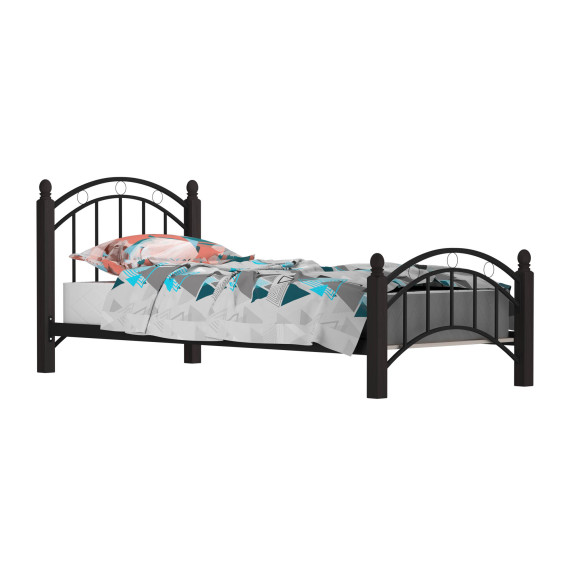 საწოლი HOBEL V-LANA-01 90X200 METAL BROWN PIGMENT (3)