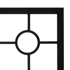 кровать HOBEL SOME CIRCLE 90x200 METAL BLACK/LM (3)