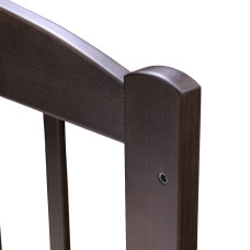 საბავშვთა საწოლი HOBEL TEDDY 80X190 DARK CHOCOLATE (4)