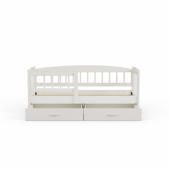 детский кровать HOBEL TEDDY 80X190 WHITE SHELF (5)
