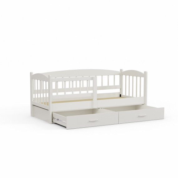 детский кровать HOBEL TEDDY 80X190 WHITE SHELF (5)