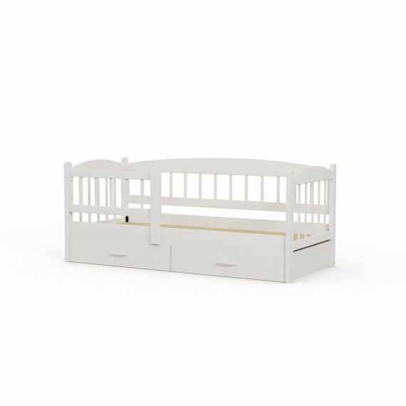 детский кровать HOBEL TEDDY 80X190 WHITE SHELF (5)