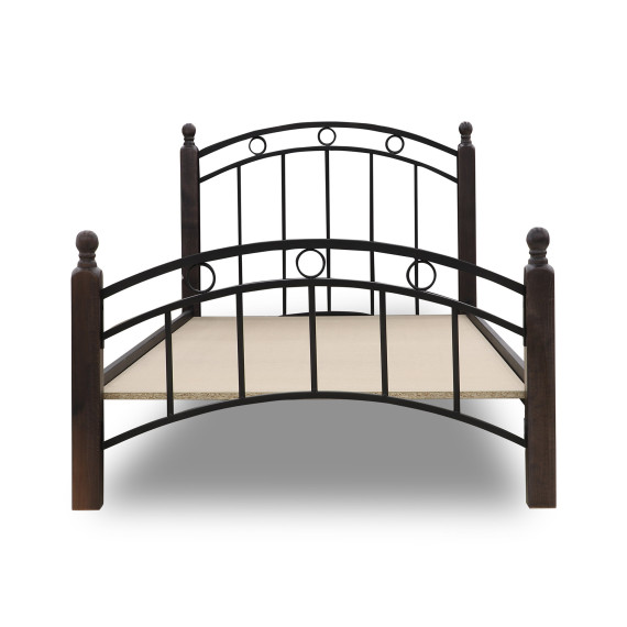 საწოლი HOBEL V-LANA-01 90X200 METAL BROWN PIGMENT (3)