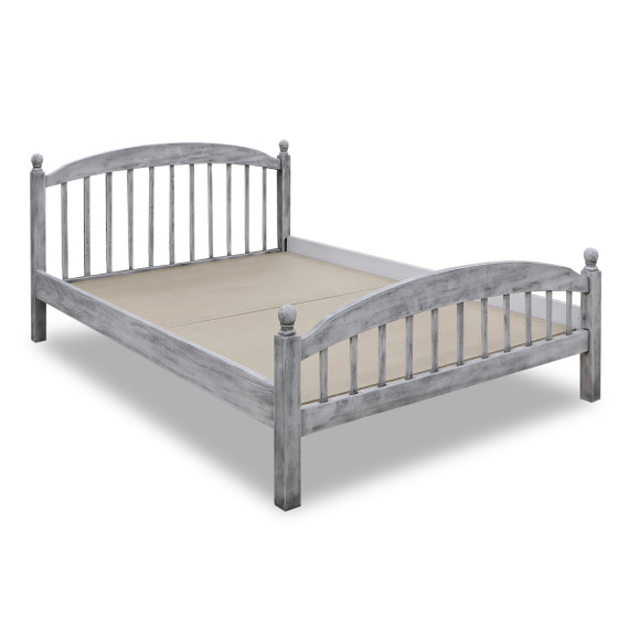 кровать HOBEL V-LANA-03 WOOD 140X200 ANTIK GREY (4)
