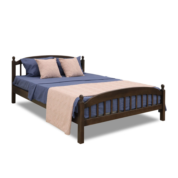 საწოლი HOBEL V-LANA-03 WOOD 160X200 BROWN PIGMENT (4)