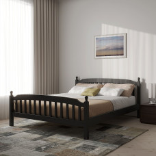 საწოლი HOBEL V-LANA-03 WOOD 160X200 CHOCOLATE PIGMENT LM (4)