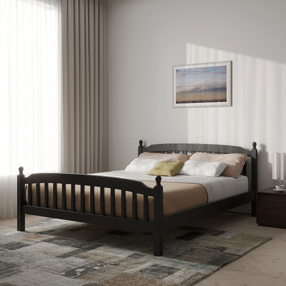 საწოლი HOBEL V-LANA-03 WOOD 160X200 CHOCOLATE PIGMENT LM (4)